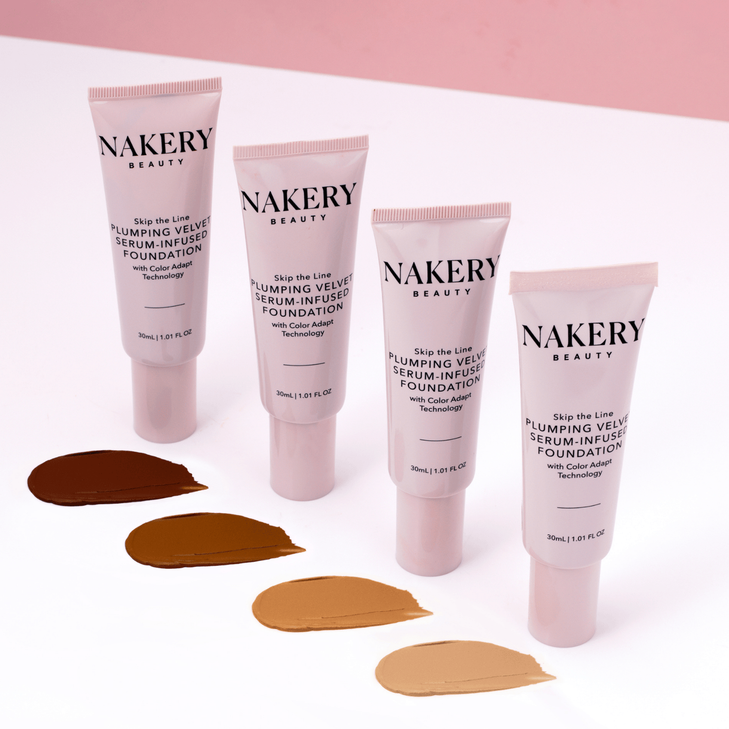 Skip the Line Instant Coverage Plumping Velvet Serum - Infused Foundation - Nakery Beauty