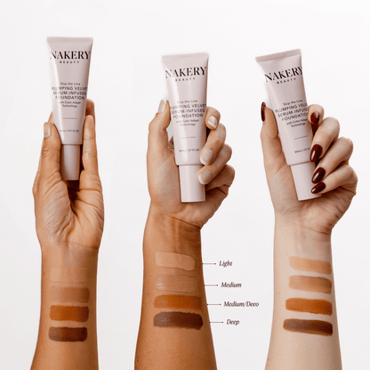 Skip the Line Instant Coverage Plumping Velvet Serum - Infused Foundation - Nakery Beauty