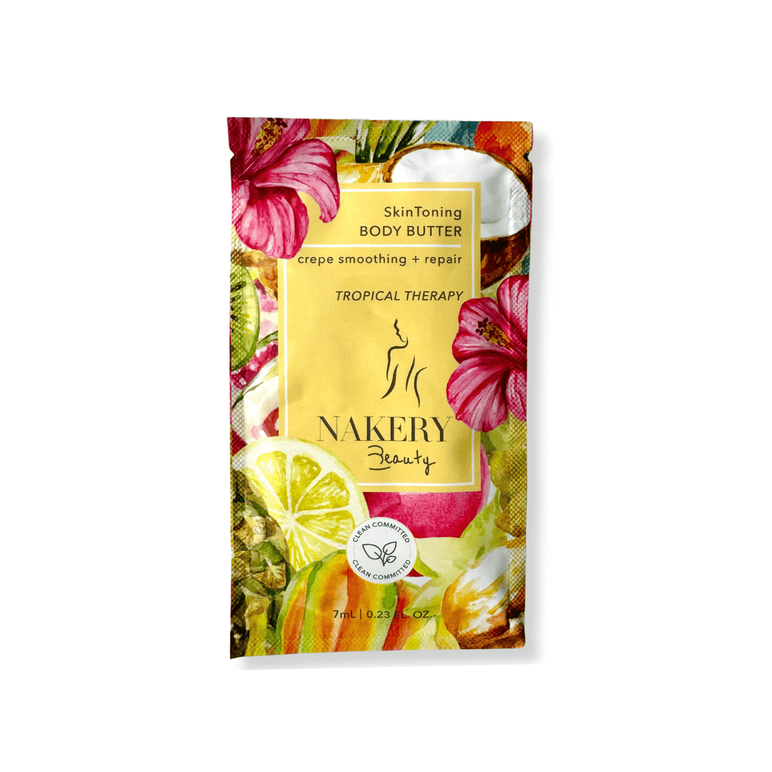 Tropical Therapy Body Butter - Sachet Sample - Nakery Beauty